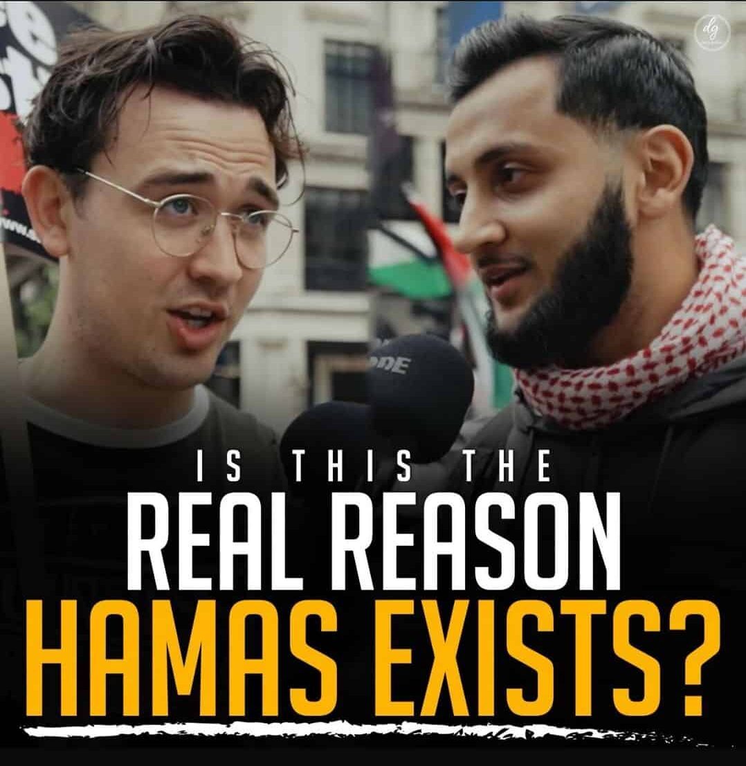 IS THIS THE REAL REASON HAMAS EXISTS?