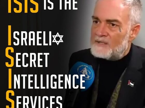 ISIS IS THE ISRAELI SECRET INTELLIGENCE SERVICES