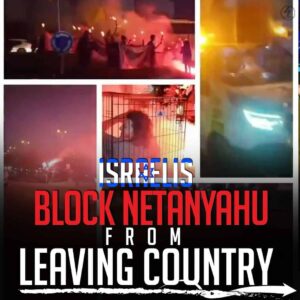 ISRAELIS BLOCK NETANYAHU FROM LEAVING COUNTRY
