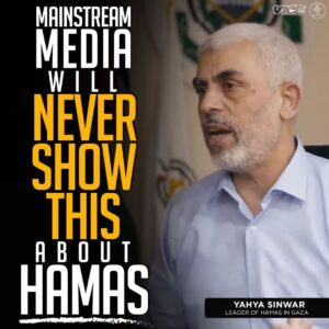 MAINSTREAM MEDIA WILL NEVER SHOW THIS ABOUT HAMAS