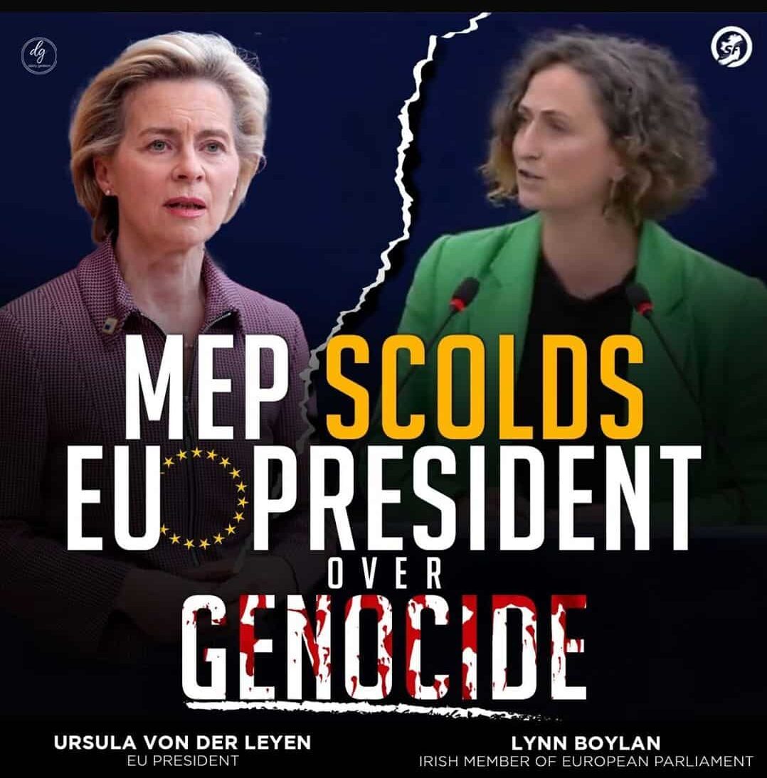 MEP SCOLDS EU PRESIDENT OVER GENOCIDE