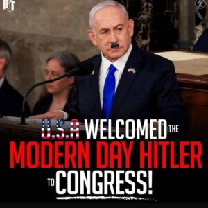 U.S.A WELCOMED THE MODERN DAY HITLER TO CONGRESS!