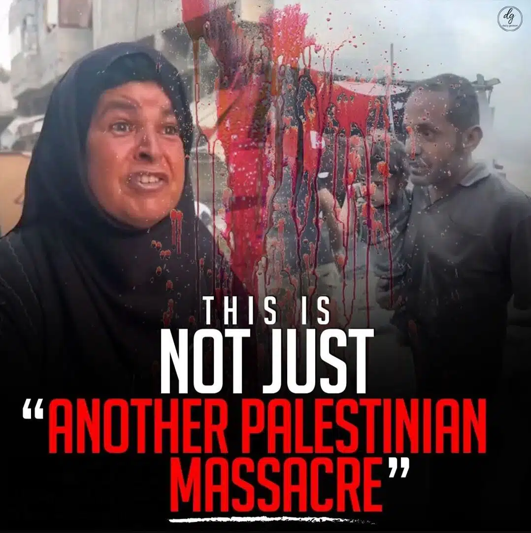 THIS IS NOT JUST "ANOTHER PALESTINIAN MASSACRE"
