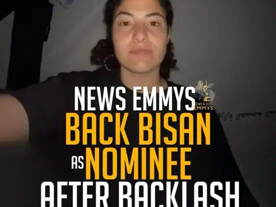 NEWS EMMYS BACK BISAN NOMINEE AS AFTER BACKLASH