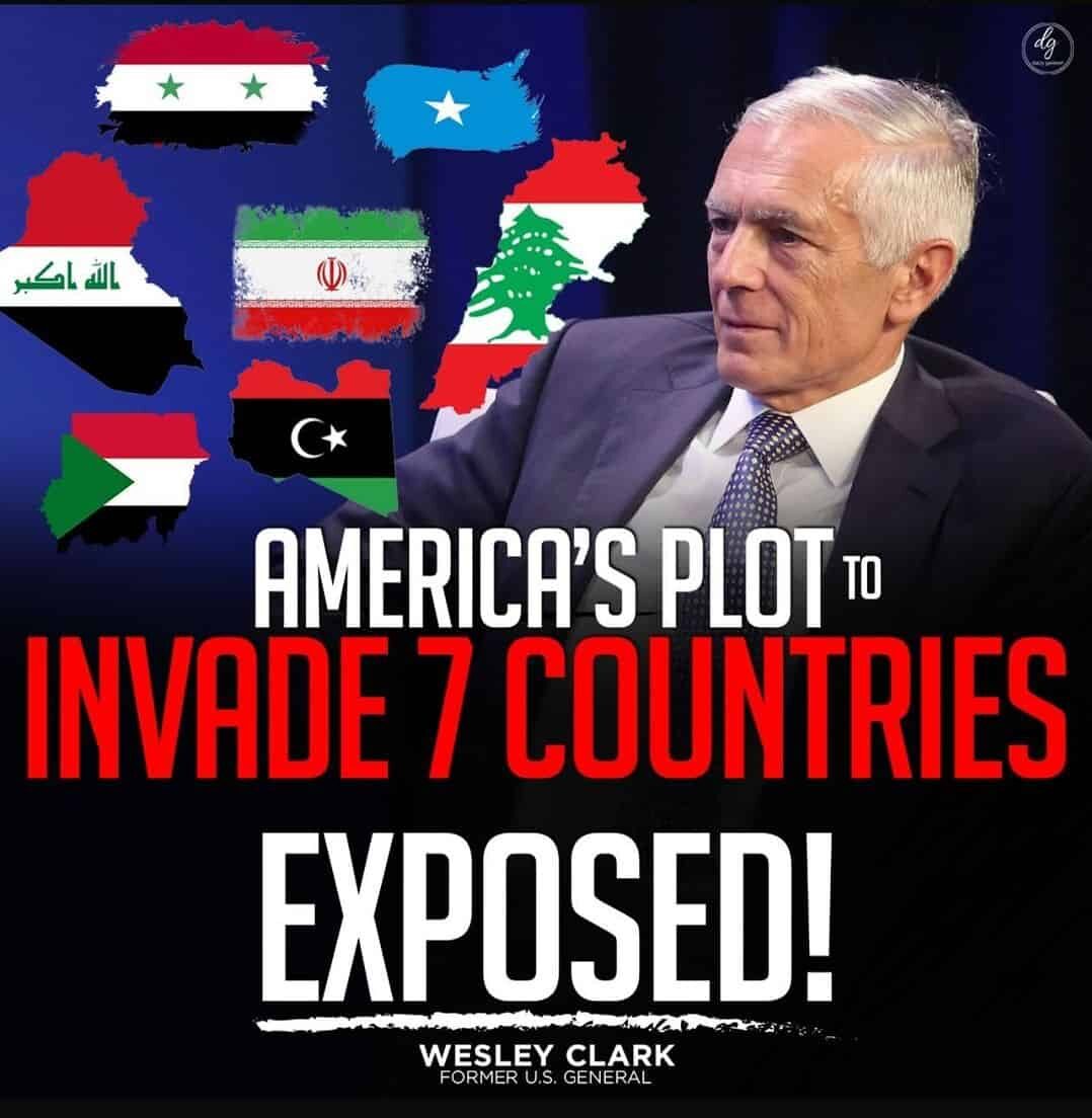 AMERICA'S PLOT TO INVADE 7 COUNTRIES EXPOSED!