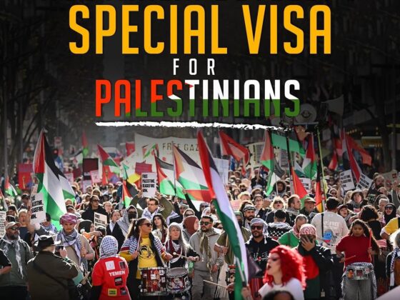 AUSTRALIA DEVELOPS SPECIAL VISA FOR PALESTINIANS