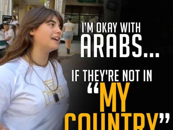 I'M OKAY WITH ARABS... IF THEY'RE NOT IN "MY COUNTRY"