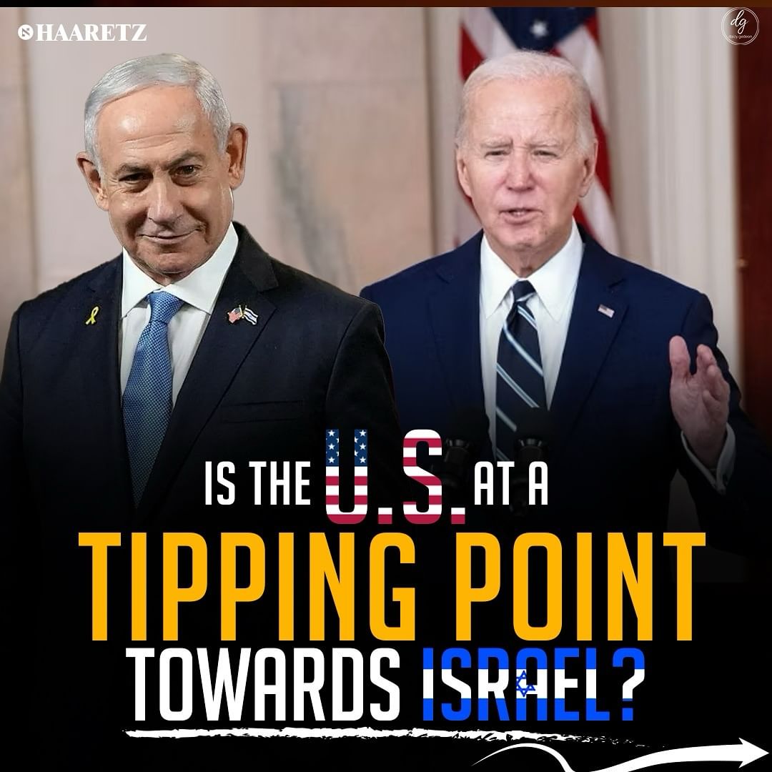 IS THE U.S.AT A TIPPING POINT TOWARDS ISRAEL?