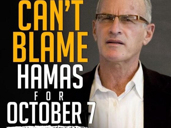 YOU CAN'T BLAME HAMAS FOR OCTOBER 7