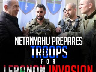 NETANYAHU PREPARES TROOPS FOR LEBANON INVASION