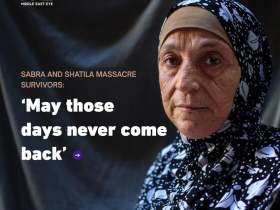 SABRA AND SHATILA MASSACRE SURVIVORS: 'May those days never come back'