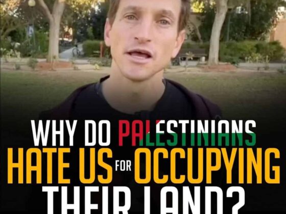 WHY DO PALESTINIAN HATE US FOR OCCUPYING THEIR LAND?