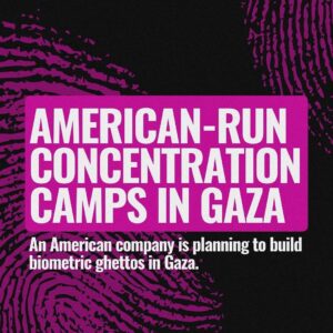 AMERICAN-RUN CONCENTRATION CAMPS IN GAZA