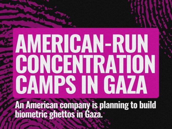 AMERICAN-RUN CONCENTRATION CAMPS IN GAZA