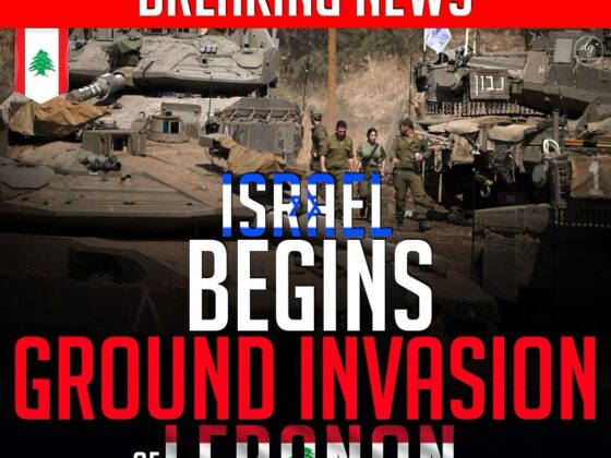 BREAKING NEWS ISRAEL BEGINS GROUND INVASION OF LEBANON