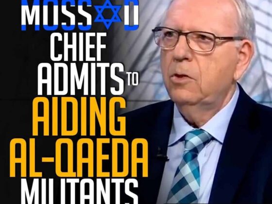 FORMER MOSSAD CHIEF ADMITS TO AIDING AL-QAEDA MILITANTS