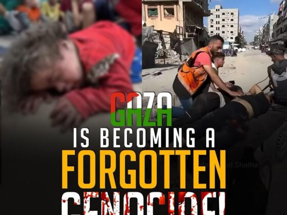 GAZA IS BECOMING A FORGOTTEN GENOCIDE!