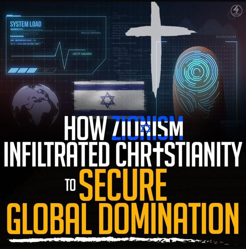 HOW ZIONISM INFILTRATED CHRISTIANITY TO SECURE GLOBAL DOMINATION