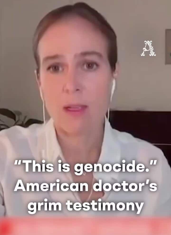 "This is genocide." American doctor's grim testimony