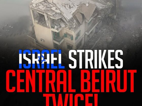 ISRAEL STRIKES CENTRAL BEIRUT TWICE!