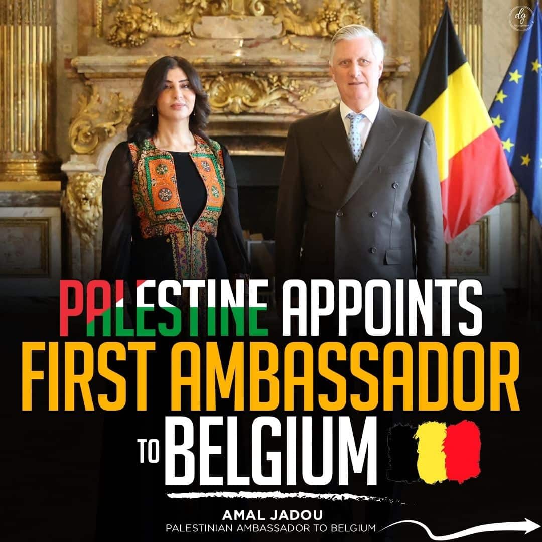 PALESTINE APPOINTS FIRST AMBASSADOR TO BELGIUM