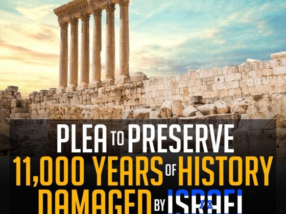 PLEA TO PRESERVE 11,000 YEARS OF HISTORY DAMAGED BY ISRAEL