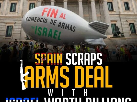 SPAIN SCRAPS ARMS DEAL WITH ISRAEL WORTH BILLIONS