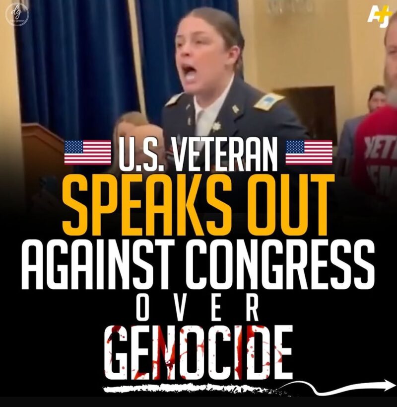 AJ Plus: U.S. Veteran Speaks Out Against Congress Over Genocide