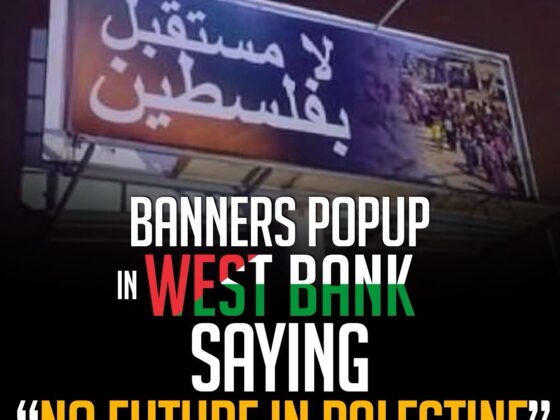 Banners in West Bank Proclaim 'No Future in Palestine' — What Does It Mean?