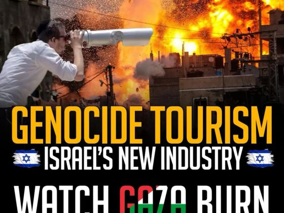 Blinx: Genocide Tourism – Israel’s Latest Industry Watching Gaza Burn