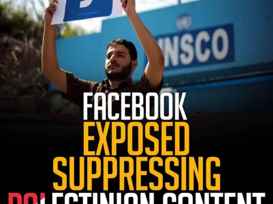 Facebook Exposed for Suppressing Palestinian Content