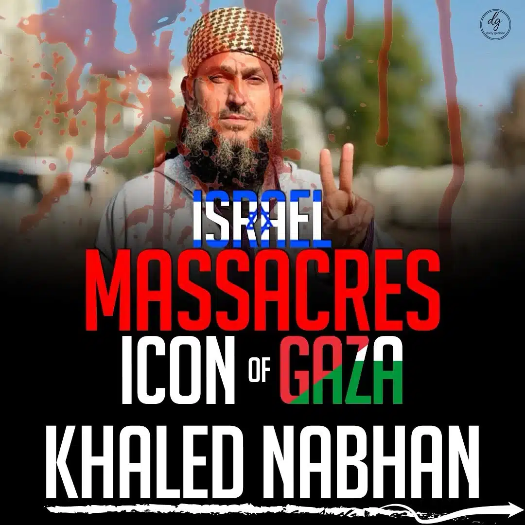 Israel Massacres Gaza Icon Khaled Nabhan | A Tragic Loss for Palestine