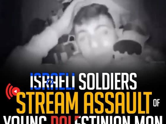 Israeli Soldiers Livestream Assault on Young Palestinian Man