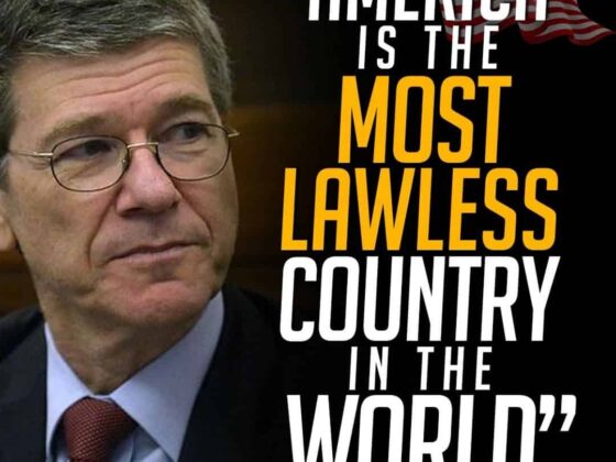 Jeffrey Sachs, American Economist: 'America Is the Most Lawless Country in the World'