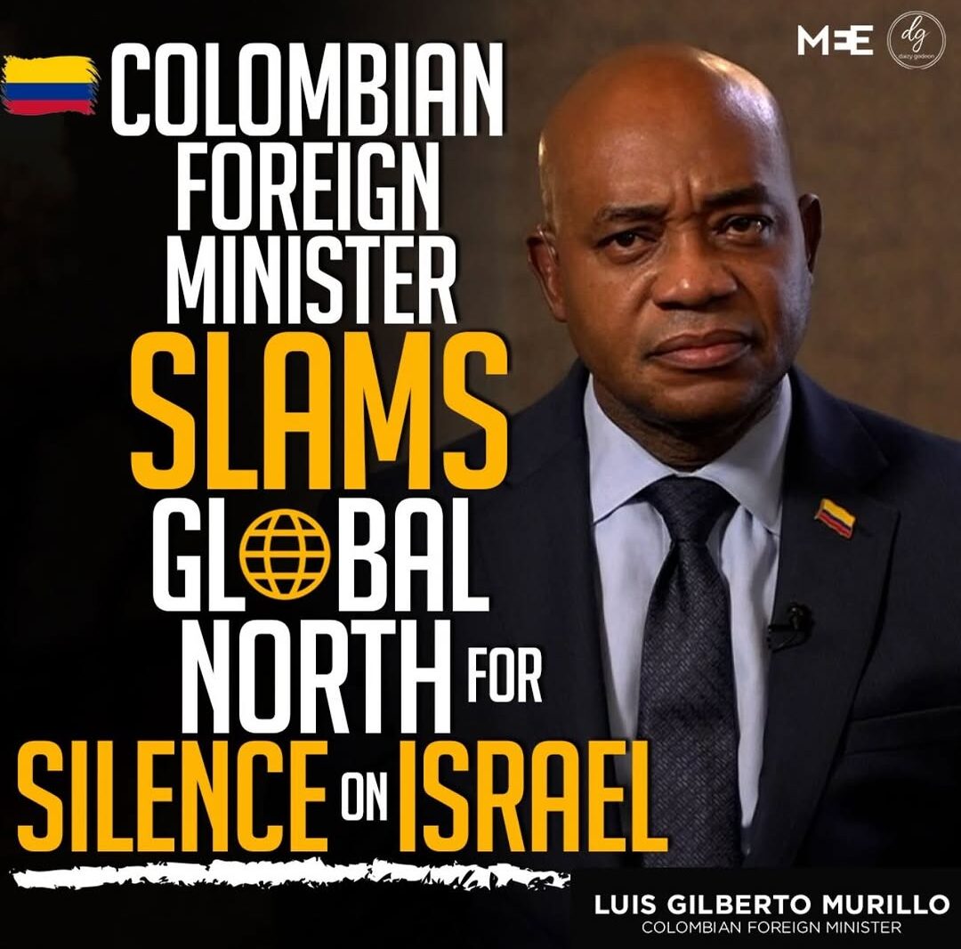 Luis Gilberto Murillo: Colombian Foreign Minister Criticizes Global North’s Silence on Israel