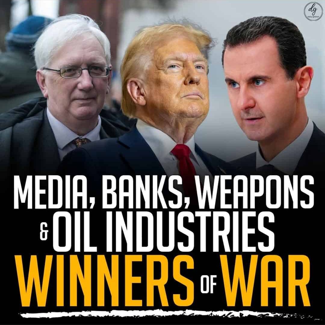 Media, Banks, Weapons, and Oil Industries: The True Winners of War