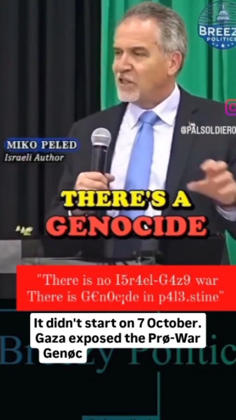 Miko Peled, Israeli Author: 'There's a Genocide'