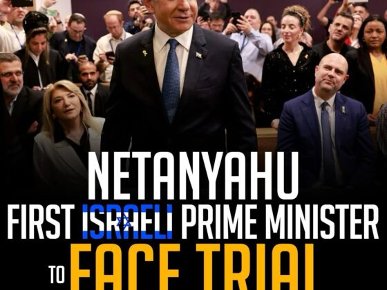 Netanyahu: First Israeli Prime Minister to Stand Trial