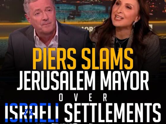 Piers Morgan Confronts Jerusalem Deputy Mayor Fleur Hassan-Nahoum on Israeli Settlements