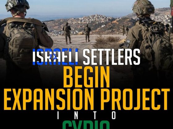 Plus 972 Magazine: Israeli Settlers Begin Expansion into Syria