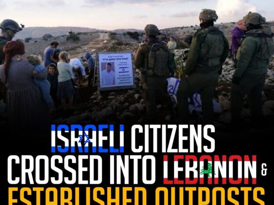 The Times of Israel: Israeli Citizens Cross into Lebanon & Establish Outposts