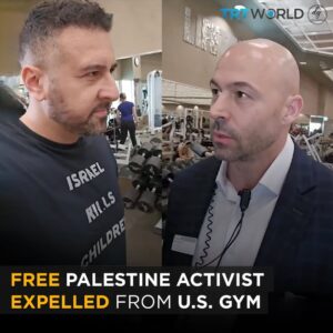 Free Palestine Activist Expelled from U.S. Gym | TRT World News