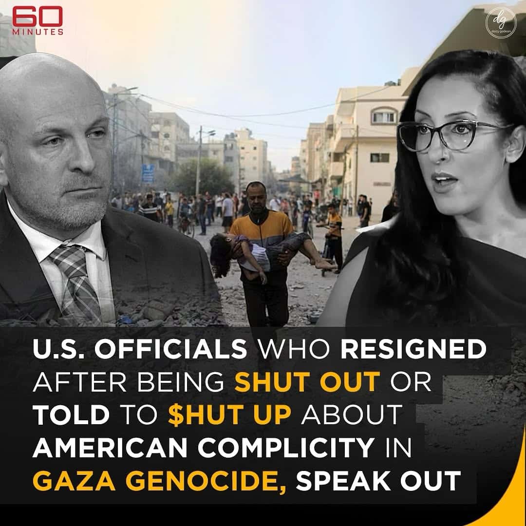 60 Minutes: Former U.S. Officials Expose American Complicity in Gaza Genocide After Being Silenced