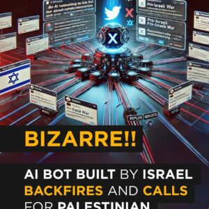 Haaretz: Israeli AI Bot Backfires, Advocates for Palestinian Rights!