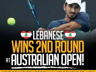 Hady Habib: Lebanese-American Tennis Player Wins 2nd Round at Australian Open – Next Match Tomorrow in Melbourne at 11 AM