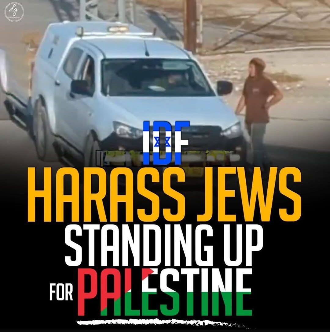 IDF Harasses Jews Advocating for Palestine