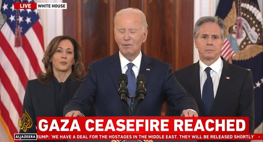 Live: White House Announces Gaza Ceasefire Agreement