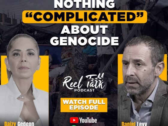 Reel Talk Podcast: Daniel Levy Breaks Down Israel-Palestine Genocide Truths"