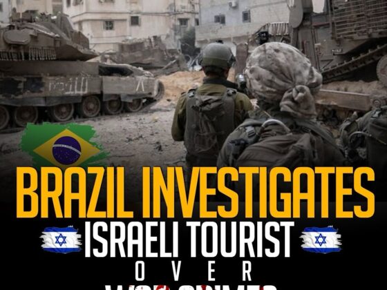 The Jerusalem Post: Brazil Investigates Israeli Tourist for War Crimes"