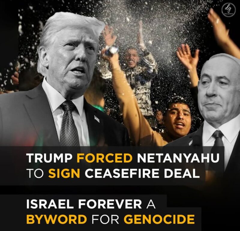 Trump Pressured Netanyahu to Sign Ceasefire: Israel's Genocide Legacy